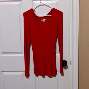 V- neck casual blouse